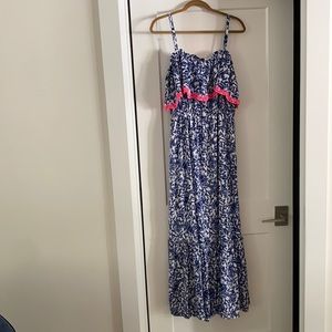Lilly Pulitzer Adia Maxi Size L, never been worn